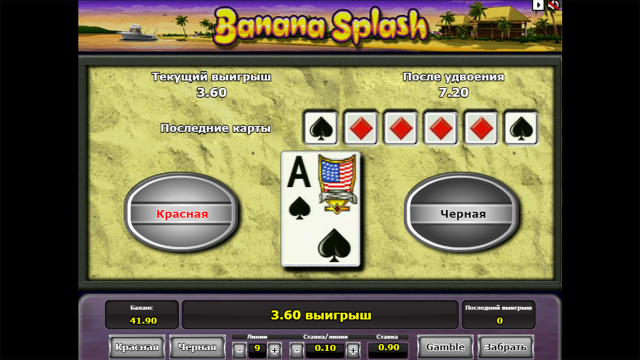 Характеристики слота Banana Splash 10