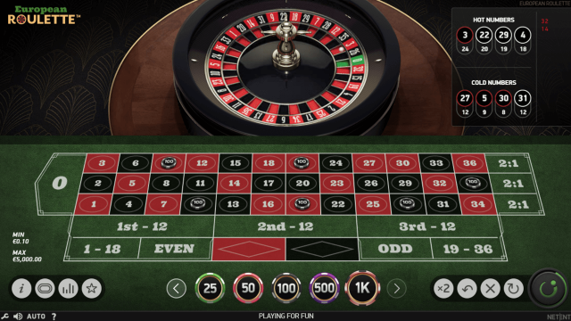 Бонусная игра European Roulette 8